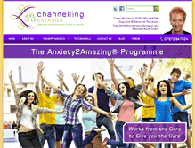 Tablet Screenshot of channellingenergies.com